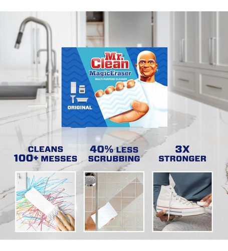 Esponja Mr. Clean Eraser Original Pack X 3