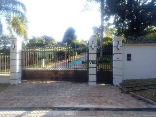 Chácara Em Condomínio Para Venda Com 380 Metros Quadrados No Lagos De Shanadu Em Indaiatuba - Sp - Ch0036