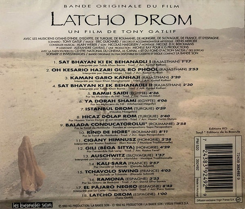 Latcho Drom (bande Originale Du Film) Cd (Usado)