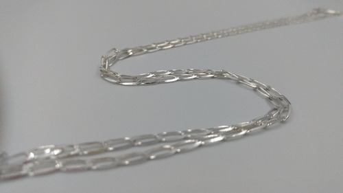 Cadena De Plata Fina .925 Exito Mujer Hombre Unisex 60cm 3mm