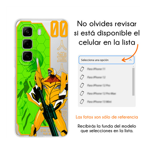 Funda Para Infinix Eva 00 You Are (not) Alone Evangelion Eva 00 Pilot Hot 30i
