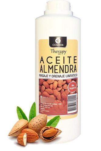 Aceite De Masaje Almendra Therapy Skyn Cosedeb 1 Litro