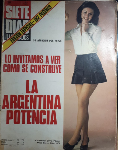 Siete Dias 1974 Lapaco Argentina Potencia Barbieri Villarino