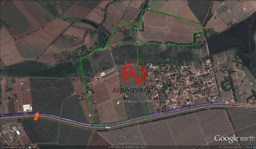 Área À Venda, 723872 M² Por R$ 106.000.000,00 - Vista Alegre - Santo Antônio De Posse/sp - Ar0071