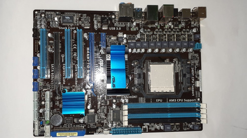 Tarjeta Madre Asus M4a87td Evo Socket Am3 Para Phenom. (Usado)