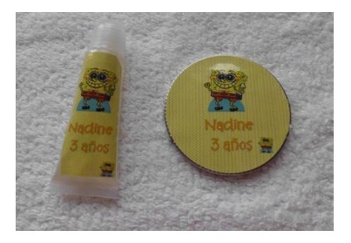 10 Recuerdo Espejo Y Brillo Balsamo Labial Personalizado
