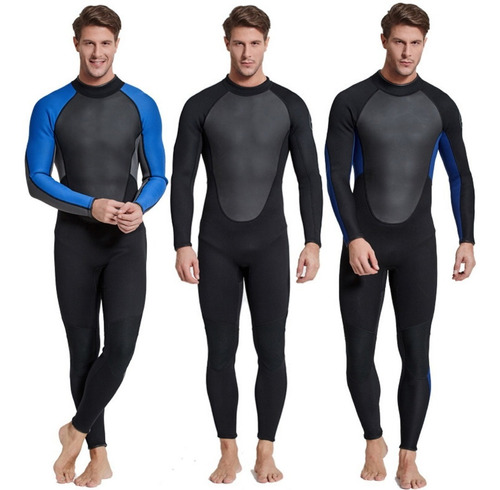 Traje De Neopreno 3mm Largo Hombres Bioactive