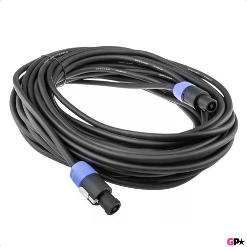 Cable De Audio Para Bafle Speakon Speakon Profesional 15m