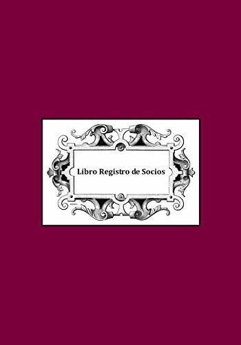 Libro Registro De Socios Clubs Y Asociaciones -...