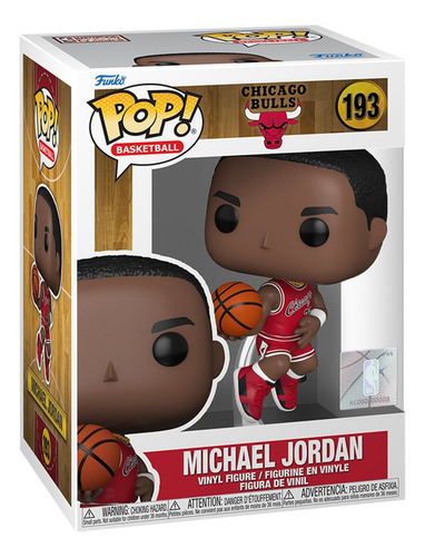 Funko Pop! Basketball Nba Chicago Bulls Michael Jordan #193