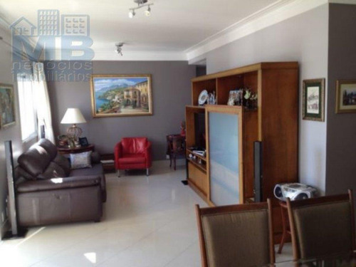 Apartamento Com 3 Dormitórios À Venda, 132 M² Por R$ 1.250.000,00 - Santo Amaro - São Paulo/sp - Ap0320