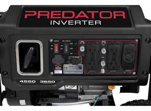 Generador Inversor De 4550 Vatios Con Tecnología Co Secure