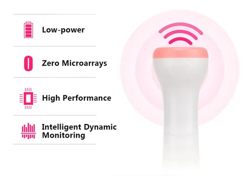 Detector Monitor Frecuencia Cardiaca Fetal Doppler Lcd 2.5mz