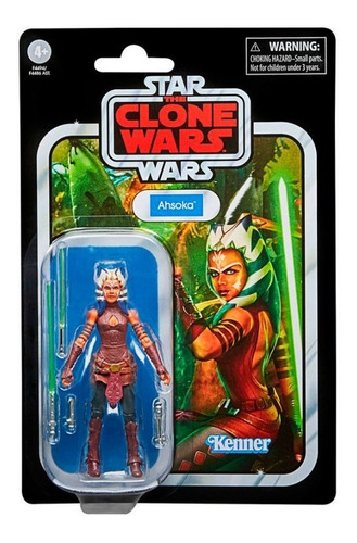 Figura Ahsoka - The Clone Wars Star Wars Kenner Vintage
