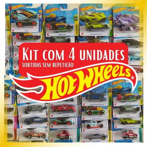 Pack 5 Carrinhos Hot Wheels Oficial Mattel Unidades Sortidas