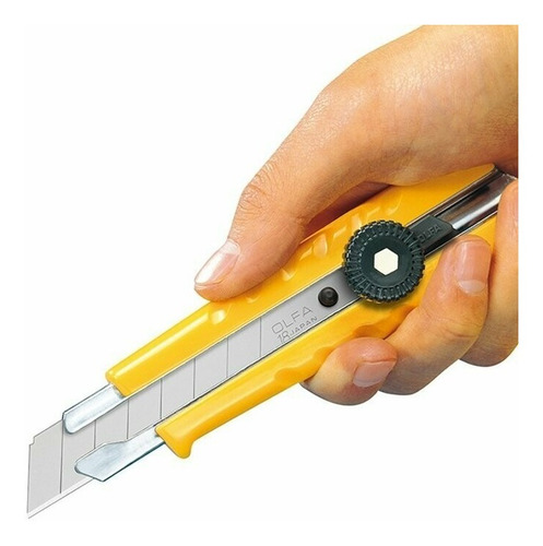 Cortador Cutter Olfa L-1 Econo Uso Rudo Industrial 18 Mm
