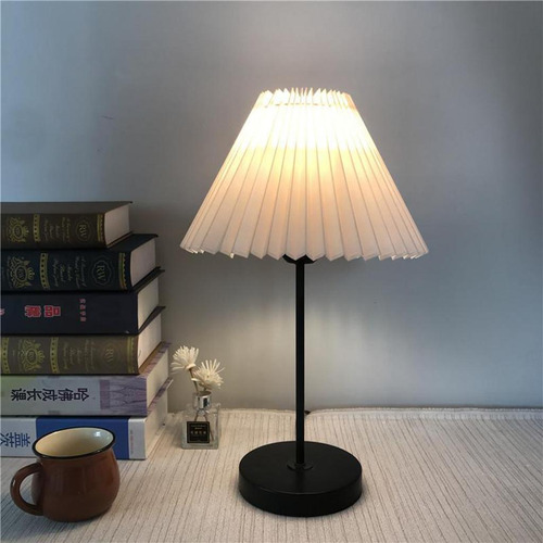 Abajur Com Base De Estrutura Metálica-perfeito Beige_28cm