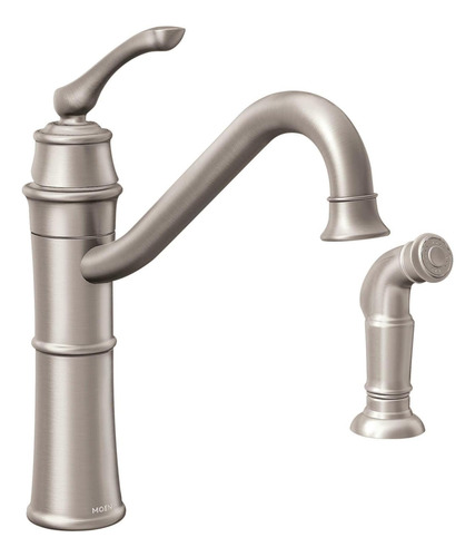 Moen Resistir El Grifo De Cocina De Arco De Arco De Arco Con