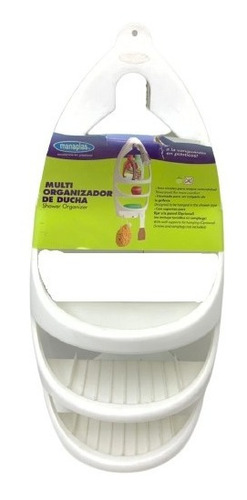 Organizador Baño Ducha Plastico Manaplas 7555 Xavi