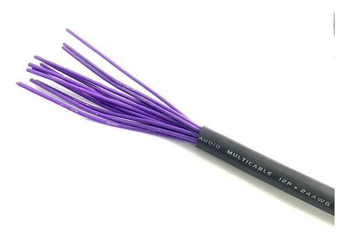 Multicabo 12 Vias Espaguetado Com 20 Metros Mancini
