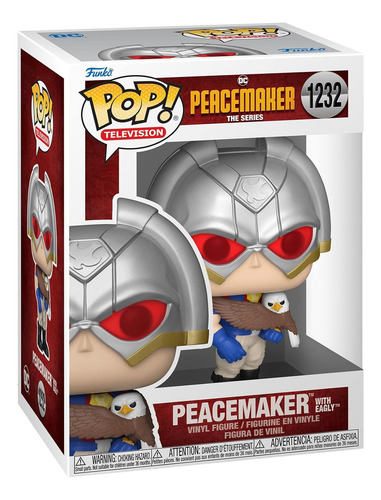 Funko Pop Television Dc Serie Peacemaker With Eagly Pop 1232