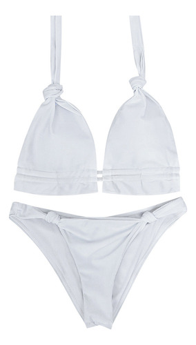 . Conjunto De Bikini De Encaje I Para Mujer, Ropa De Playa