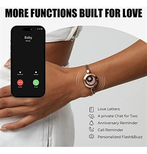 Pulseras Totwoo Touch Para Parejas, Vibraciones Y Para V