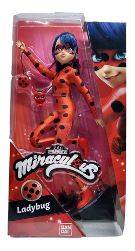 Bandai Muñeca Miraculous Lady Bug Juguete Niña Regalo