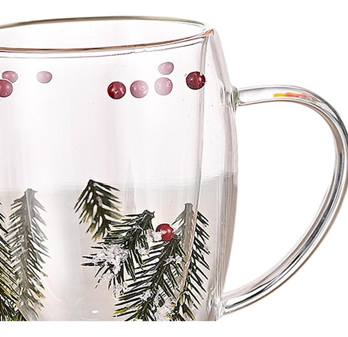 Ya Tazas De Café De Cristal Navideñas Y Tazas De Espresso