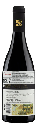Vinho tinto seco Uvas Diversas Morgado de Silgueiros Reserva 750 ml