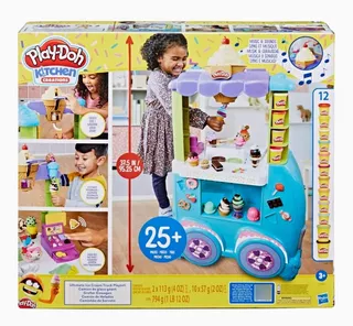 Play-doh Kitchen Creations Súper Camión De Helados De Hasbro