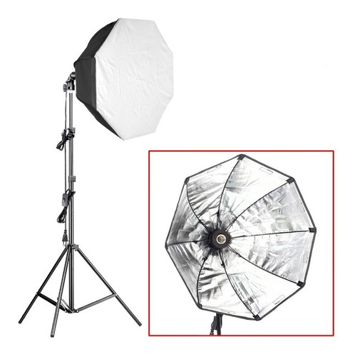 Softbox Octogonal 60cm Luz Continua Estudio Fotografia