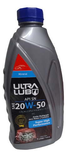 Lubricante Mineral Ultra Lub 20w50 