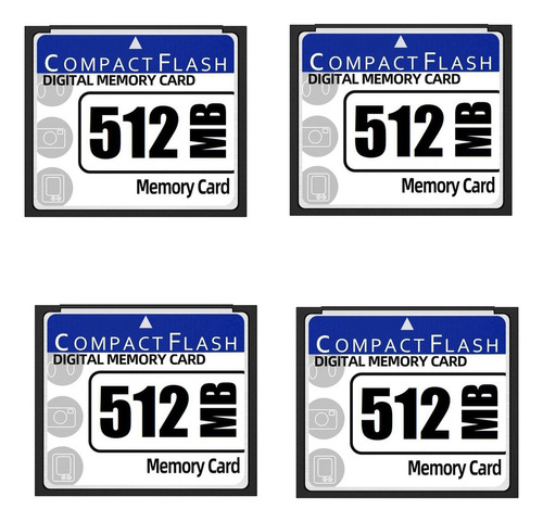 Tarjeta De Memoria Compact Flash De 4 X 512 Mb Para Cámara,