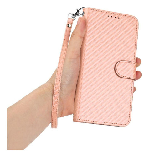Funda Abatible For Motorola Edge 50 Fusion Carbon Fiber
