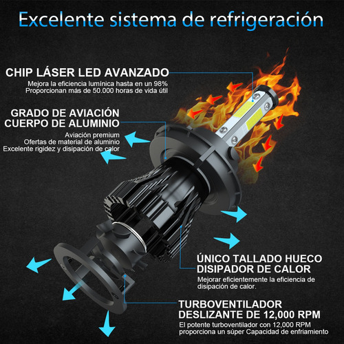 Faros Led Y Antiniebla Para Dodge Nitro 2007-2009