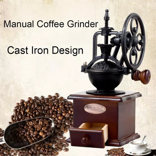  RRH Molinillos de café de rebabas, Molinillo de café eléctrico  profesional, Molinillo automático de molino de rebabas, 8.82 oz de grano de  café en polvo máquina de pulir 110V, rojo 