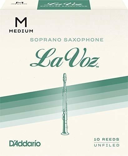 La Voz Para Saxofon Soprano Fuerza Duro 10pack