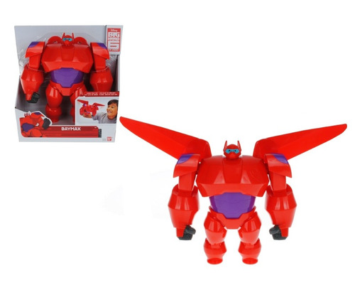 Figura Baymax 20 Cm. Big Hero 6 Sobre Ruedas Juguetes 