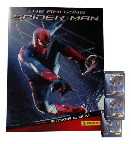 Álbum The Amazing Spiderman + 25 Sobres.