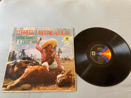Antonio Aguilar / Corridos Gabino Barrera Lp Vinilo 1965rare (Usado)