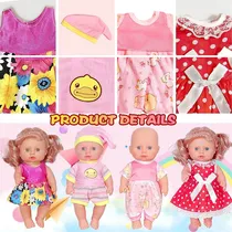 Comprar Artst Ropa De Muñeca Y Accesorios 7 Set De Ropa De Muñeca Pa