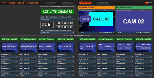 Pacote Utc - Tv Production Para Vmix