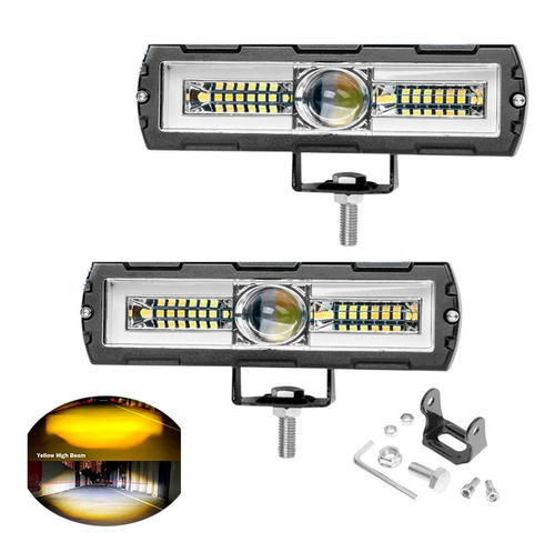 Exploradoras Turbo Led Laser Bicolor 16000lm Carro / Moto