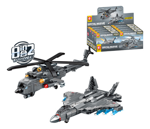 Sembo Block 207062-206069 Survival Warfare Aviones 770 Survival Warfare