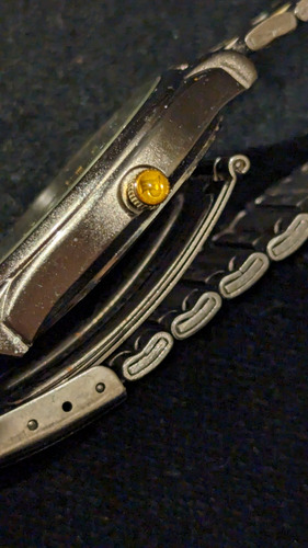 Pareja De Relojes Philip Persio De Titanio Japoneses Genuino (Usado)
