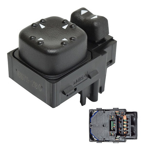 1-interruptor Maestro Control Espejo Negro S10 Blazer 98-04