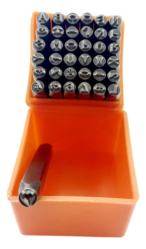 Juego De Herramientas De Estampado De Metal De 37 Piezas 1/8
