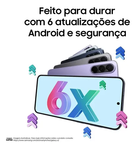 Celular Samsung Galaxy A37 5G 128GB, 8GB RAM, Câmera 50MP