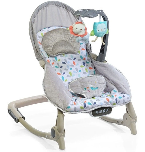 Silla Mecedora Bebe Plegable Con Música Y Vibración 18kg 